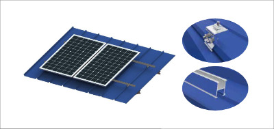 Standing Seam Metal Rooftop Mount System